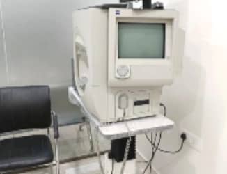 image of a eye testing machine - AV Eye Hospital